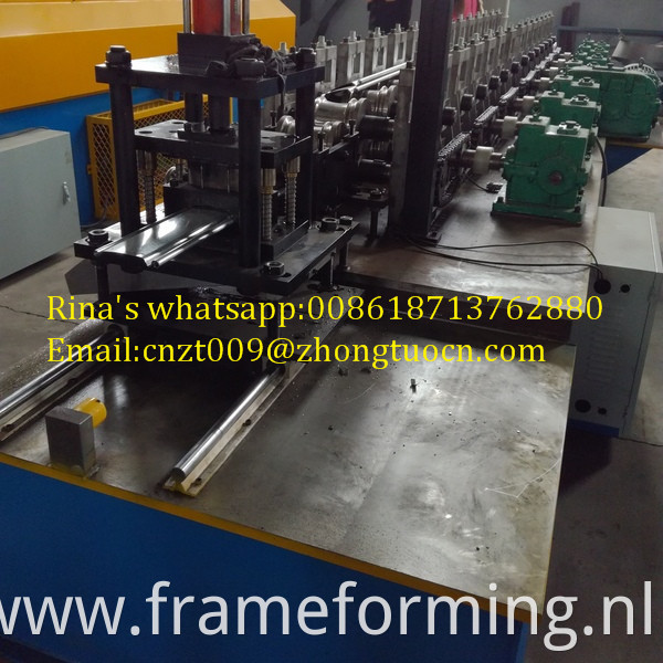 gear box transmission shutter door roll forming machine 10 